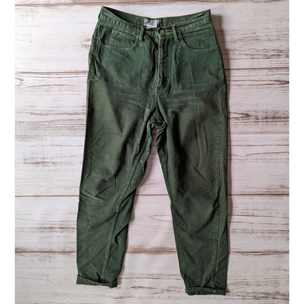 Guess by Georges Marciano Green Vintage Mom Jeans sz 31